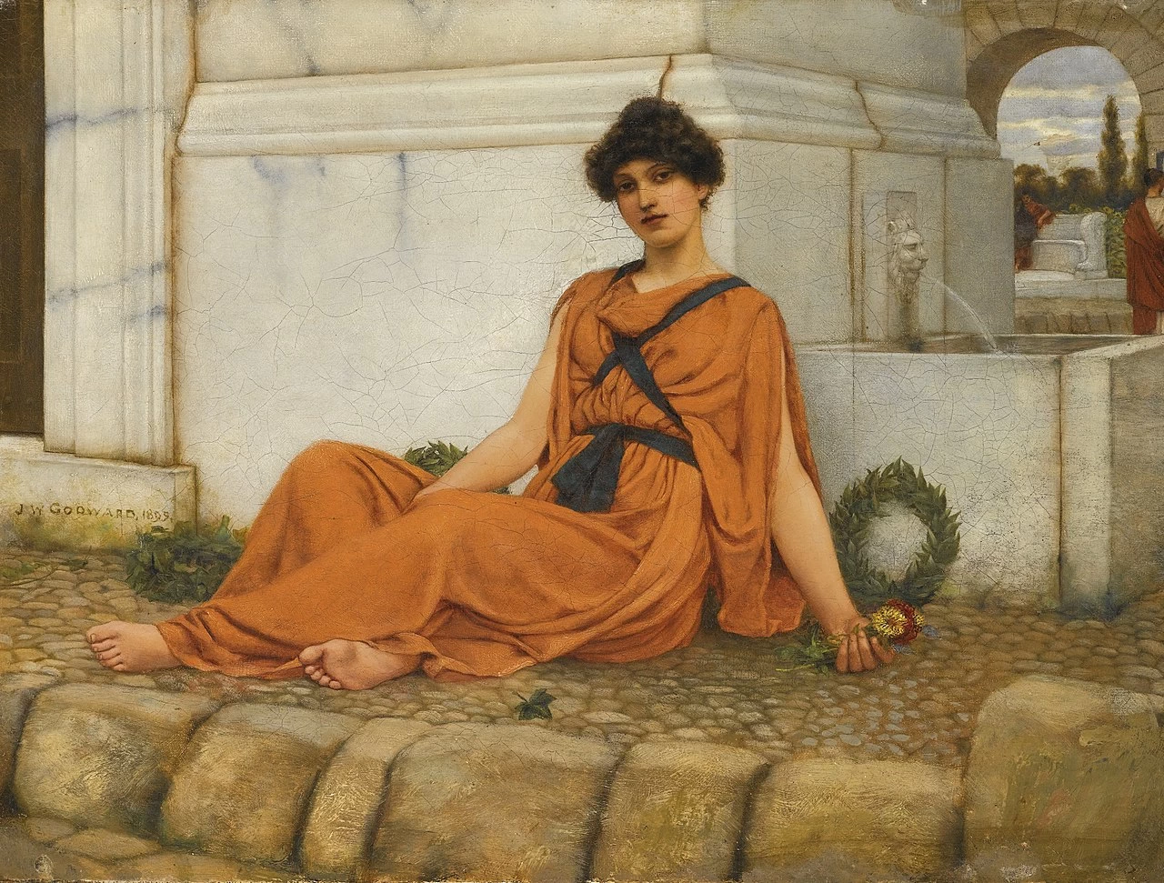 Riposo, La fioraia, 1899